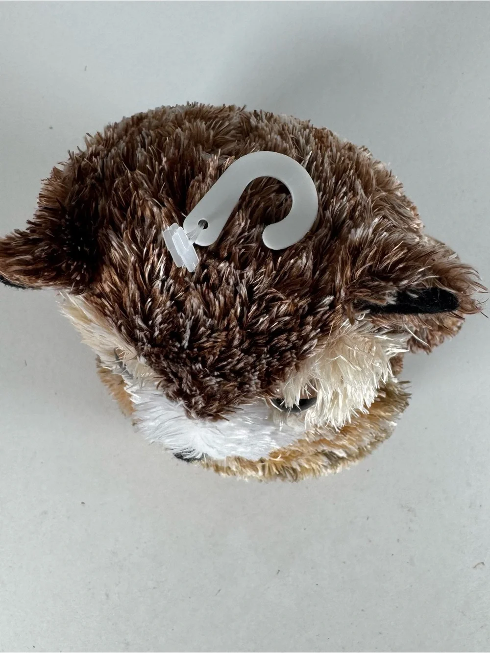Aurora Plush Flopsies Osmond Owl Brown Beanie 7